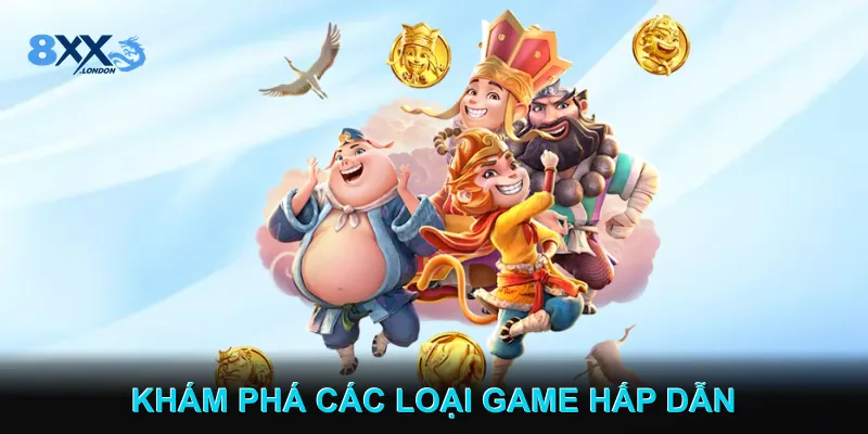 Khám Phá Các Loại Game Hấp Dẫn Trong Nổ Hũ 8XX